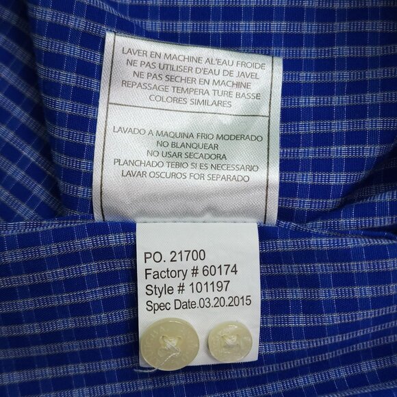 Antigua Slim Fit Button-Up Shirt Embroidered UK Wildcats University of Kentucky - Picture 6 of 9